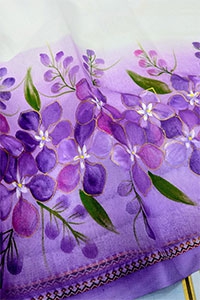 Hand painted saree-2 